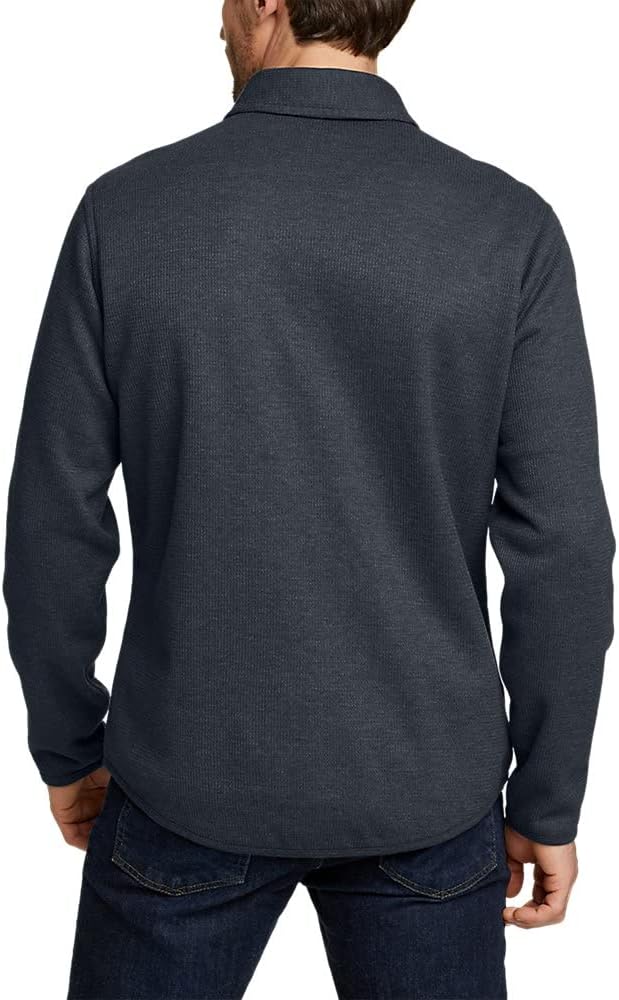 Eddie Bauer Men's Faux Shearling-Lined Thermal Shirt