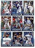 2015 Topps Baseball Cards Los Angeles Dodgers Complete Master Team Set (Series 1 & 2 + Update - 45 Cards) With Andre Ethier, Clayton Kershaw, Yimi Garcia, Joc Pederson, HyunJin Ryu, Zack Greinke, Matt Kemp, Brandon League, Crawford, Kershaw