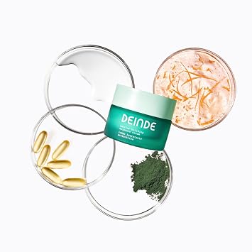 DEINDE Barrier-Building Moisture Cream for a Strengthened Barrier, Long-Lasting Moisture, and Softer, Smoother Skin. With Hyaluronic Acid, Polysaccharides, Skin-Identical Lipids, and Naringenin