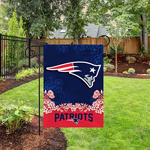 Image of Rico Industries NFL Standard /Primary 13 inch x 18 inch Double Sided Garden Flag - Great Gift for Men, Women, & Fans