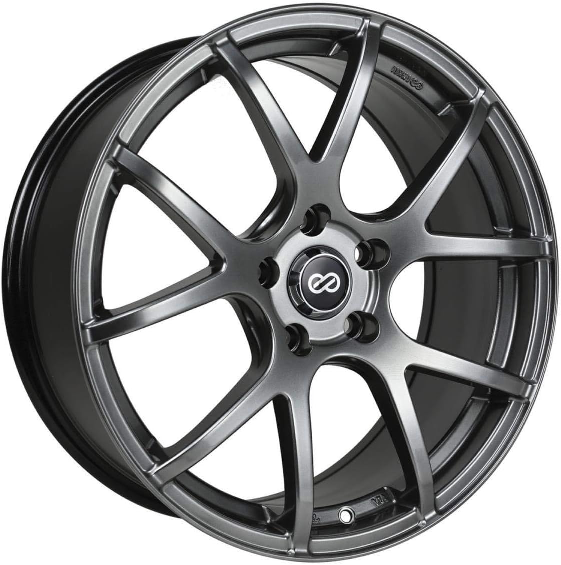 Enkei 480-670-6538HB M52 Performance Wheel 16x7 +38 5x114.3 Hyper Black