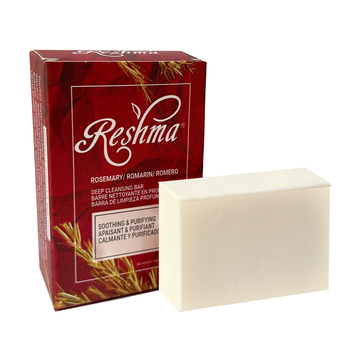 Reshma Beauty Rosemary Soap - Anti-Aging Face & Body Bar
