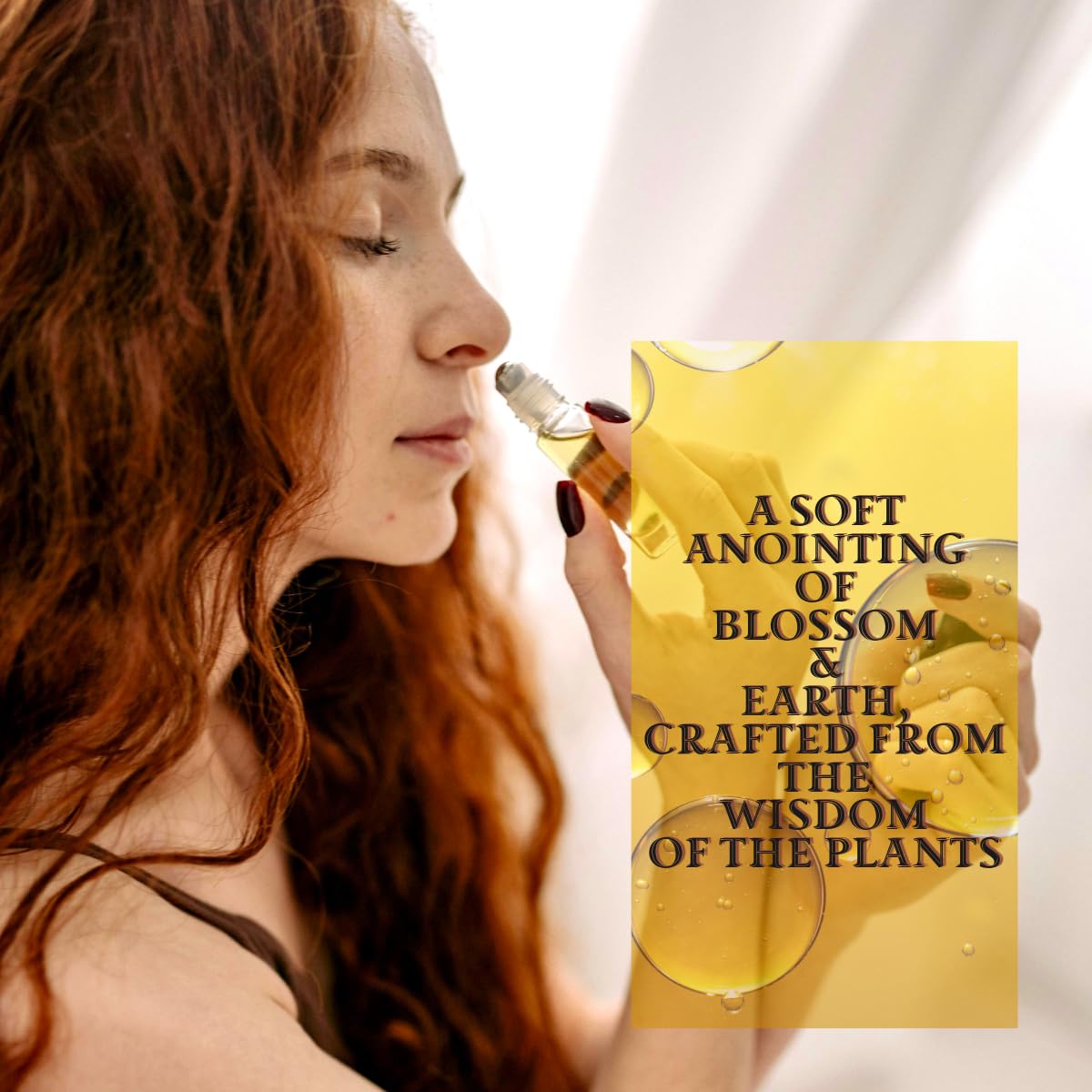 Rose Perfume Oil Botanical Essential Oil Roll-On, 10 mL
