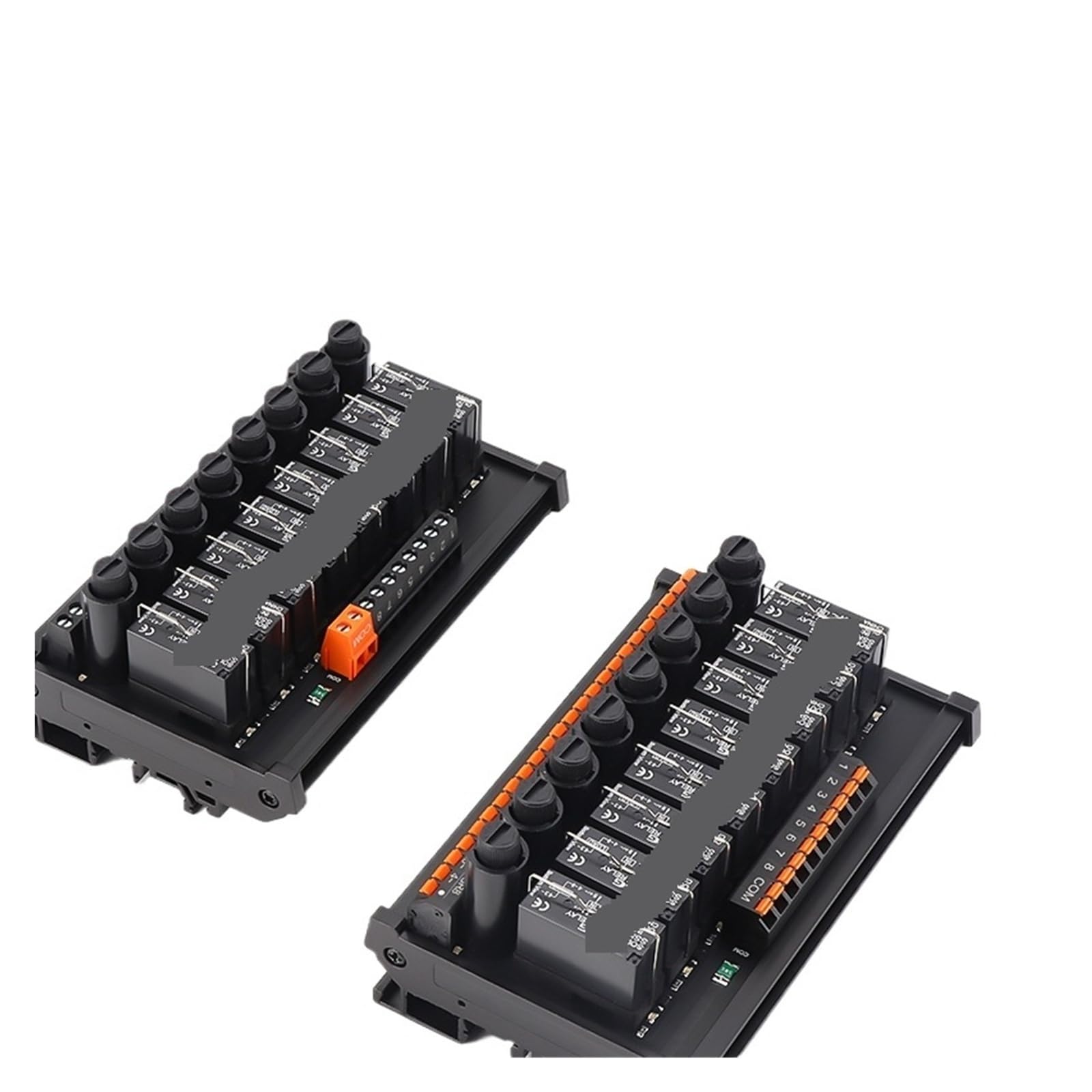 Módulo de relé de estado sólido de 5 a 24 V CC, control CA/CC, 220 V, corriente constante de voltaje amplio sin contacto (tornillo 10 A de 4 vías)