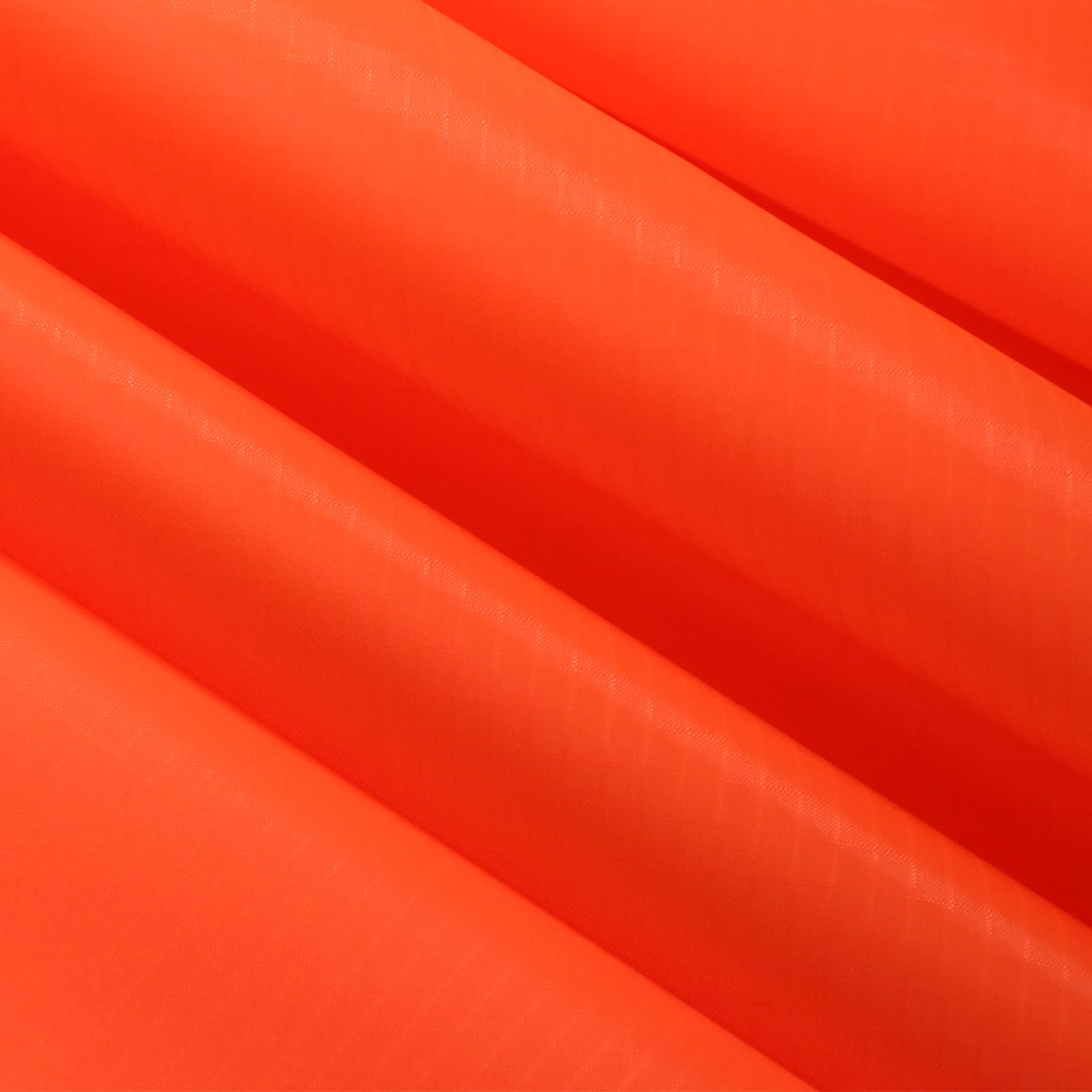 9KM DWLIFE 40D Waterproof Ripstop Nylon Fabric 5.6oz Nylon Sheets PU Coating Tear Resistant for Outdoor Cover Tent Kite Bag Material(Orange,2 Meter(200cm x 152cm))