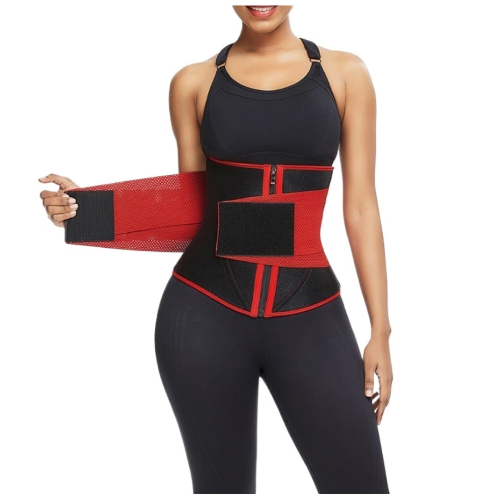 Fajas Waist Trainer Cinturón De Entrenamiento De Cintura, Soporte Lumbar, Corrector De Postura, Moldeador Corporal, Banda De Gimnasio, Abdominoplastia, Cinturón Deportivo De Yoga Entrenador de Cintura