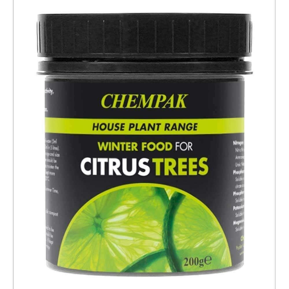 Thompson & Morgan Chempak Citrus Trees Fertiliser Winter Food Balanced Sustained Activity By Thompson And Morgan 200G