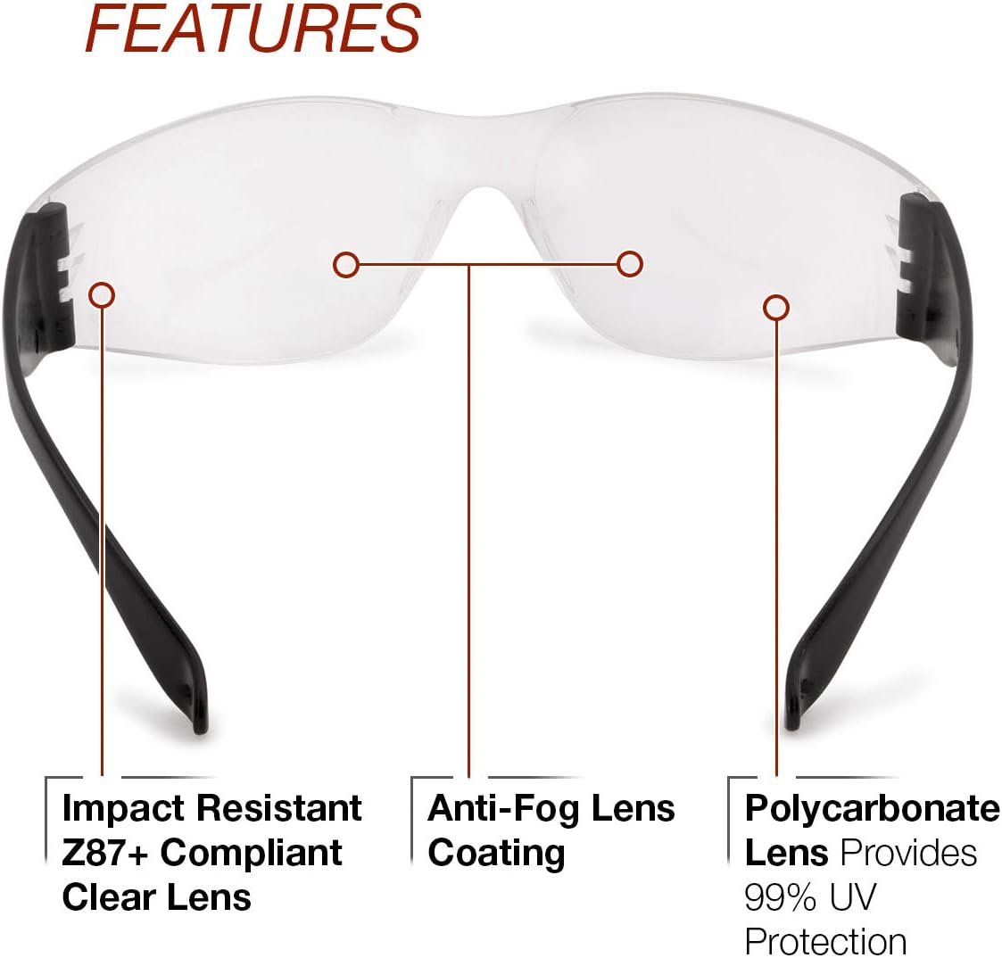 Lincoln Electric Starlite Safety Glasses | Anti Fog | Anti Scratch | K2965-1