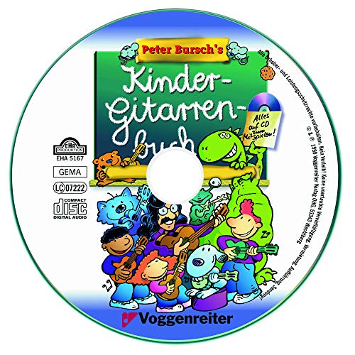 Voggy’s Kindergitarren-Set 1/2 - Gitarre für Kinder ab 6 Jahren im Komplettset mit Zubehör auch geeignet für Anfänger, natur