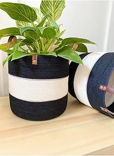 Woven It Woven Plant Pot For Indoor & Outdoor Use,(30×30×30Cm)