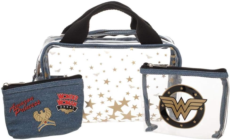 Wonder Woman Makeup Bags DC Comics Accessories Wonder Woman