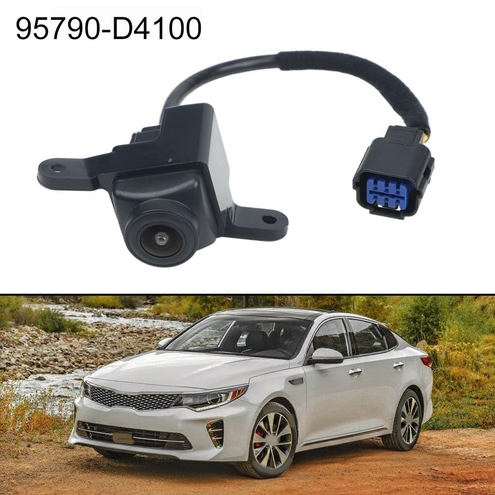 OEM 95790-D4100 Caméra latérale pour Kia Optima 2014-2019, système d'aide au stationnement de rétroviseur, ABS résistant à la chaleur, remplacement noir