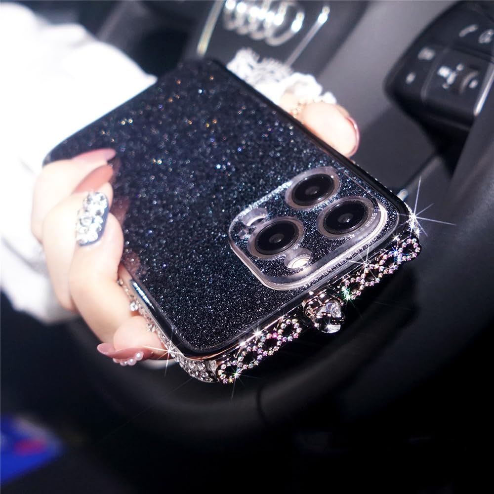Coque Amour Diamant Strass iPhone 13 Pro Max pour vos soirées - 8