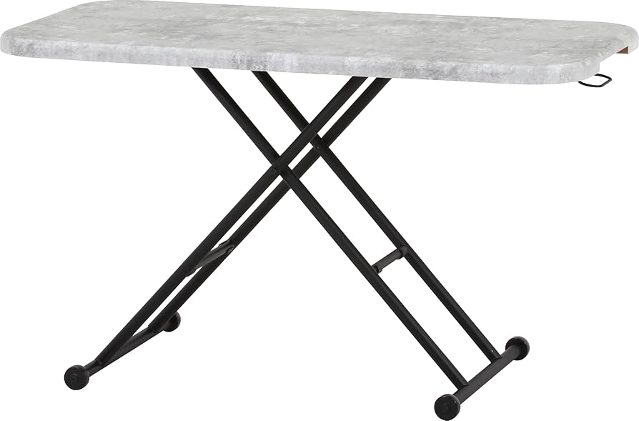 不二貿易　ガス式　昇降式テーブル Amazon｜不二貿易 昇降式テーブル センターテーブル 幅90~109.5