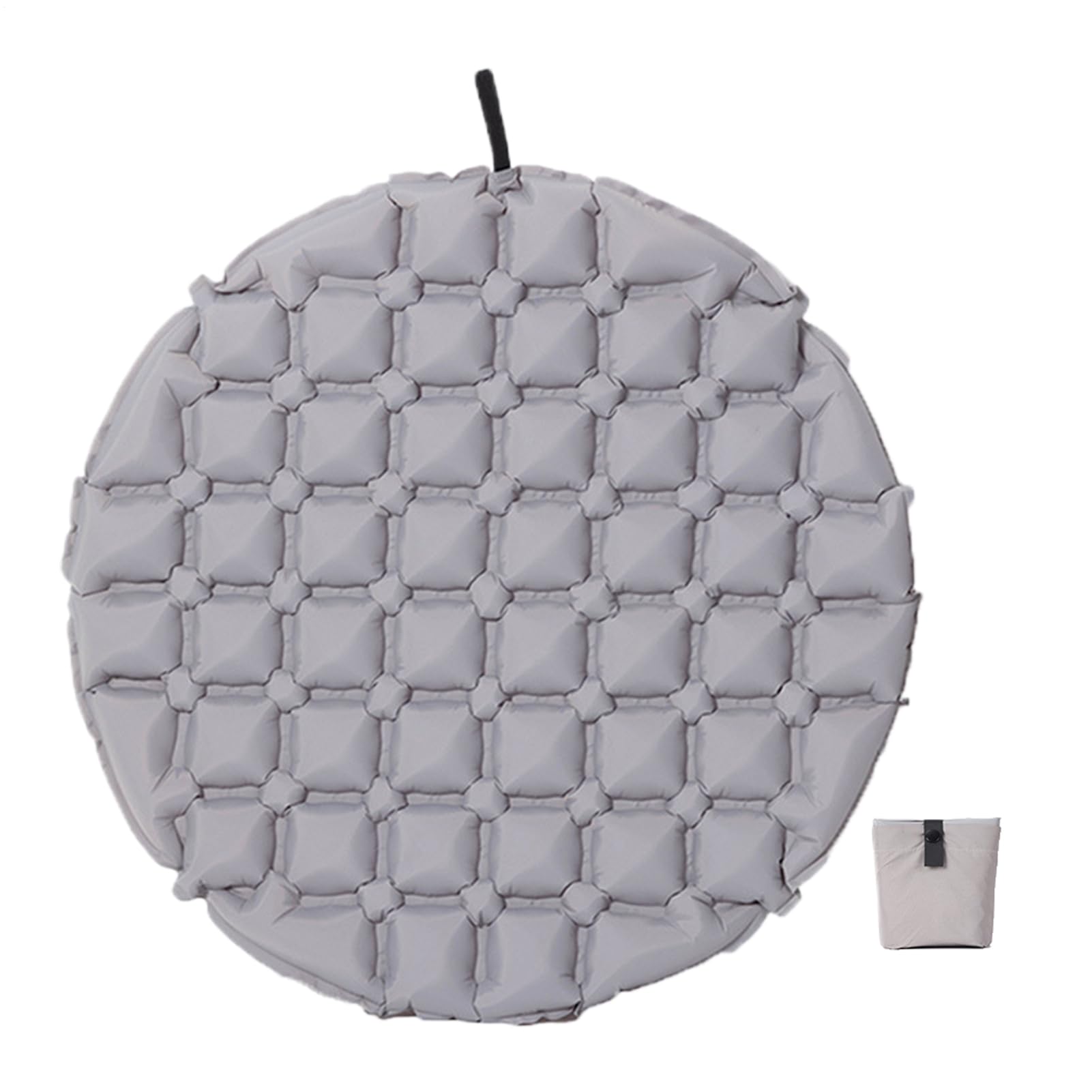 Air Seat Cushion | Inflatable Stadium Seat Cushion | Round Waterproof Lightweight Soft Anti-Moisture Floor Mat for Desk Workplace Hiking Elderly Care Truck