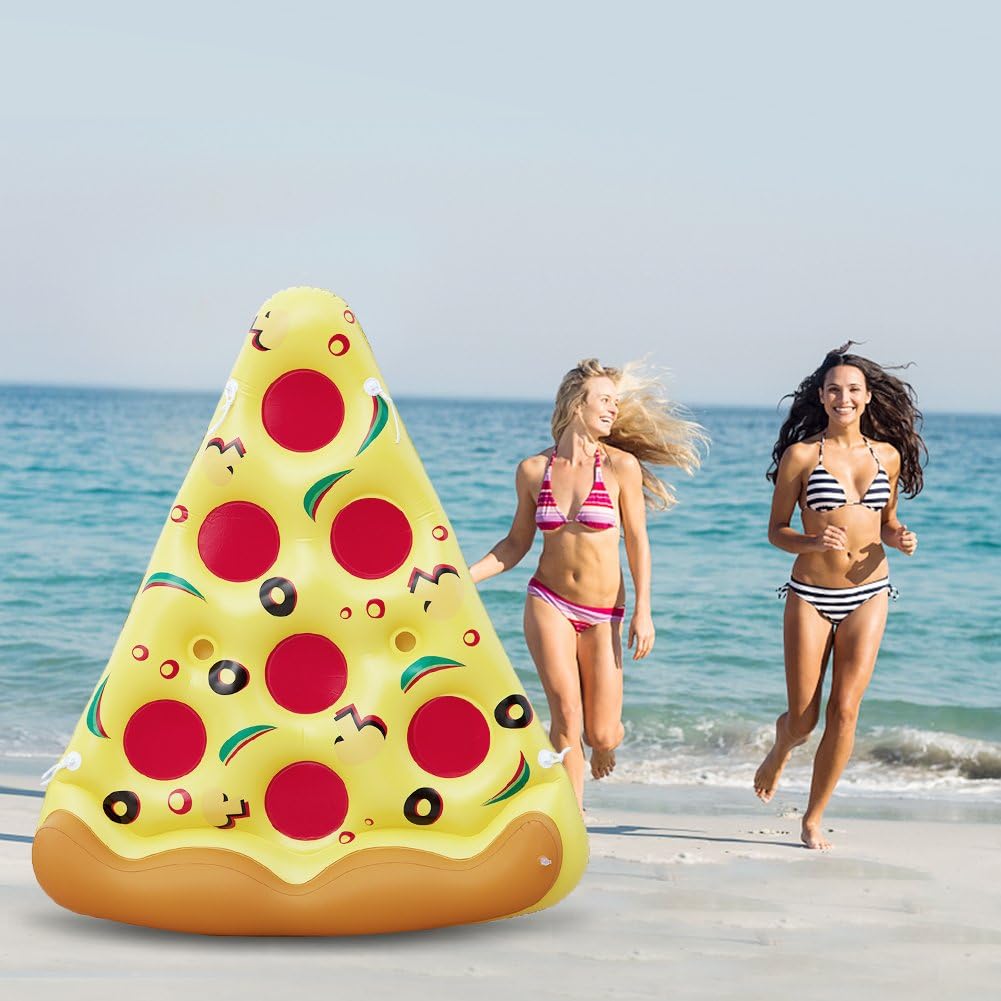 Buy Acekid Inflatable Pizza Pool Float,6 x 5 Feet Giant Swimming Pool