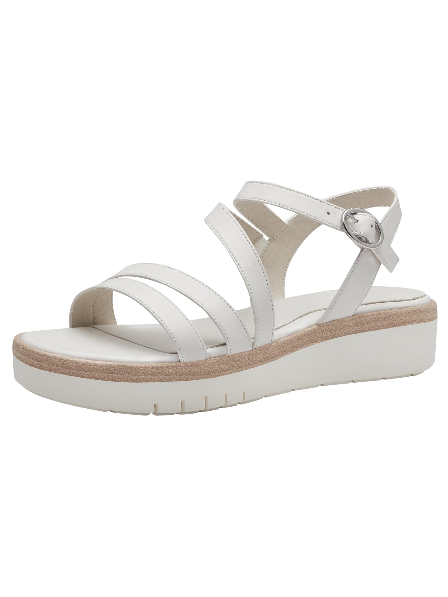 Tamaris Sandals 1-28215-42 Normal, Plain white, 7.5 UK