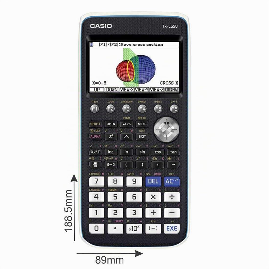 CasioCasio Fx-Cg50 Calcolatrice Grafica Senza Cas Con Display A 65.000 Colori, Nero/Bianco, ‎A4, ‎One size & Fx-570Es Plus 2 Calcolatrice Scientifica Con 417 Funzioni, NeroCasio