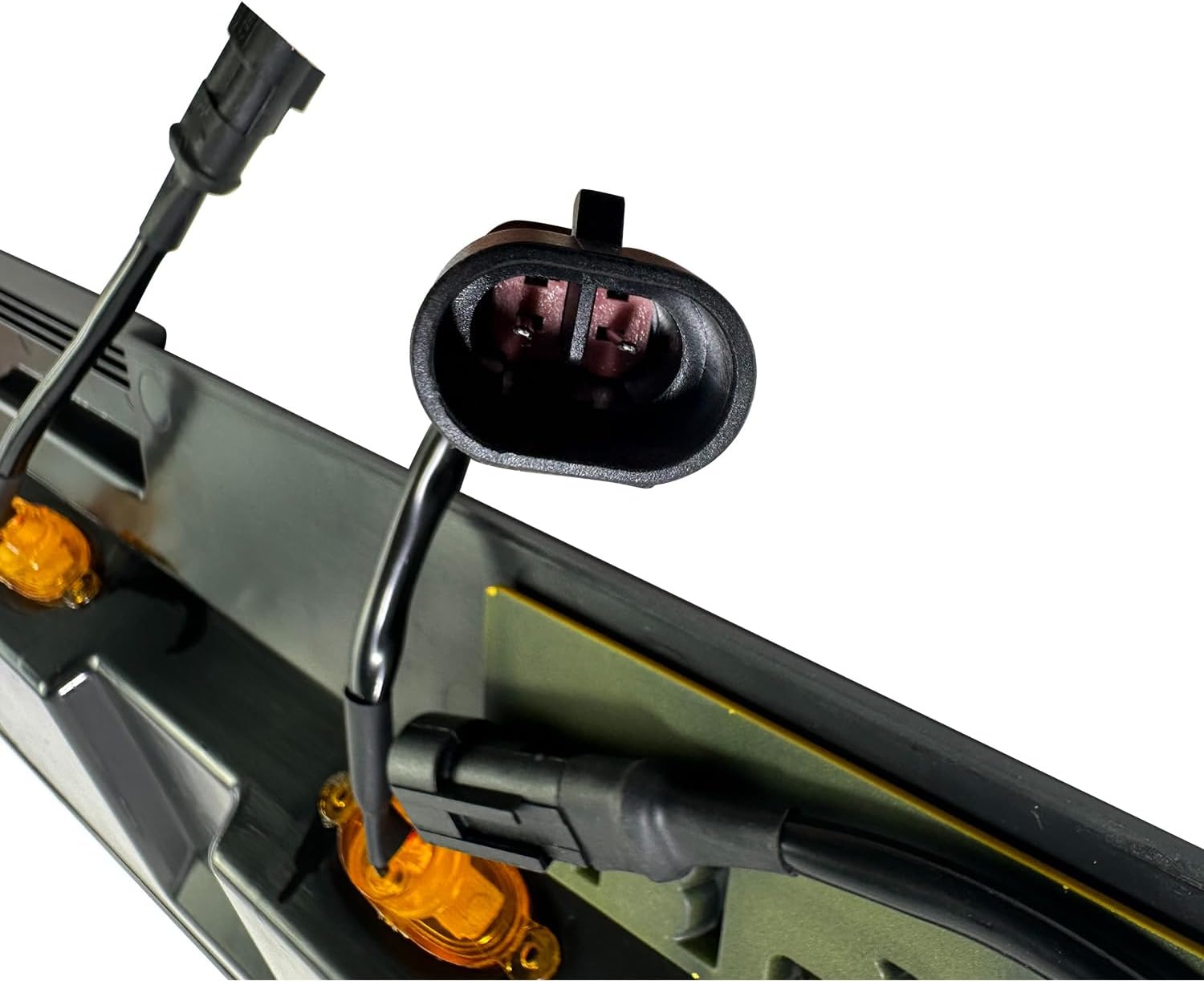 Front Engine Hood Air Intake Grille Cover w/Lamp Compatible with 2007-2014 Toyota FJ Cruiser 4.0L