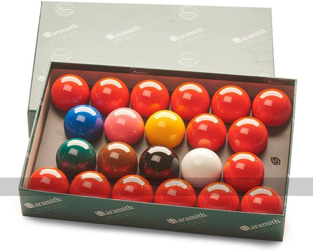 AramithSnooker Balls (2 inch, 51mm, with 15 reds)