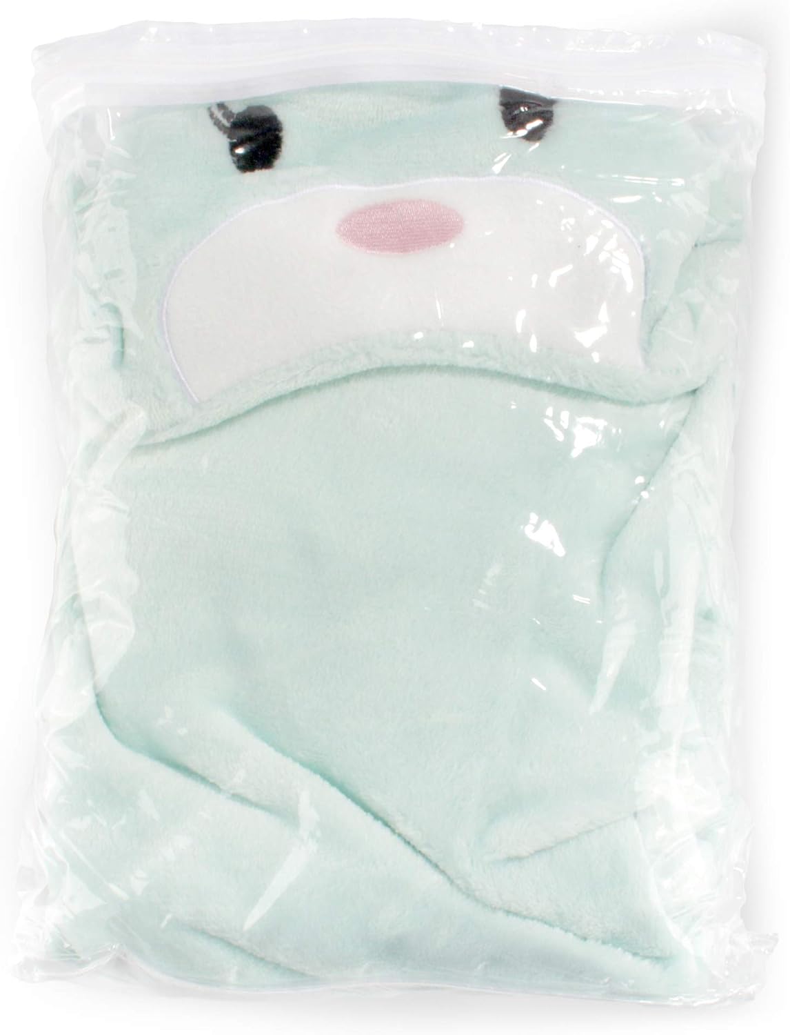 BambooMN Super Soft Hooded Baby Bath Animal Towels - Cute Nursery Essentials Ages Newborn to Toddler - For Girls/Boys