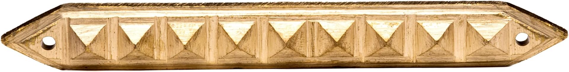 Plus Value Vastu Strip Brass Pyramid Divider Virtual Partition for North, North-West Defect Vastu Remedy Home, Office and Plot Correction (Size: 5 inches)