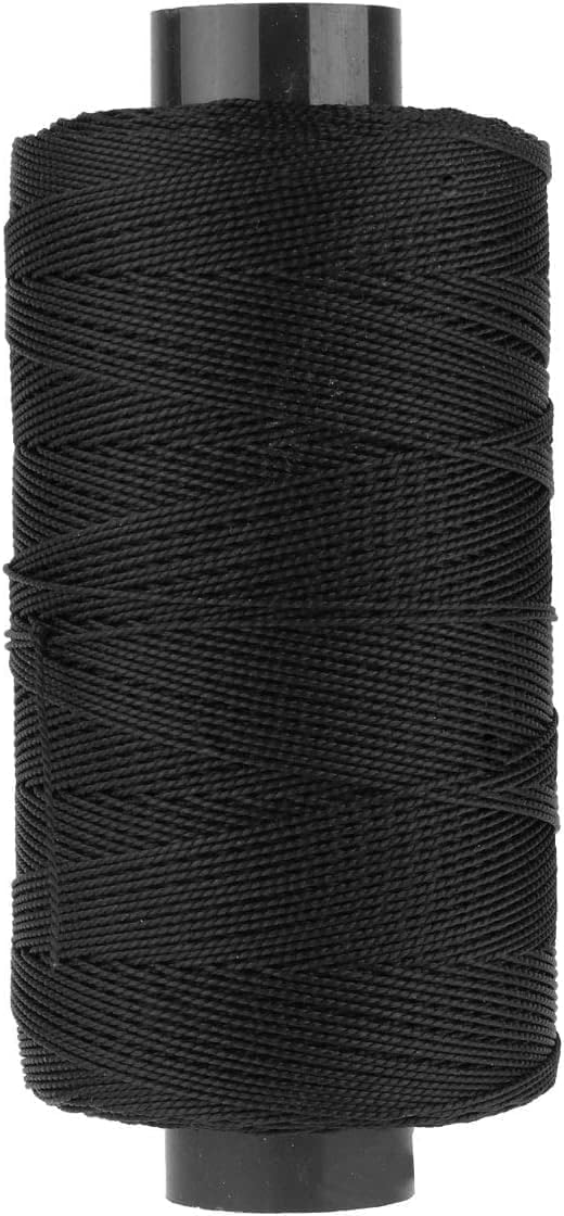 1Roll Black Twisted Nylon Line Twine String Cord for Gardening Marking DIY Projects Crafting