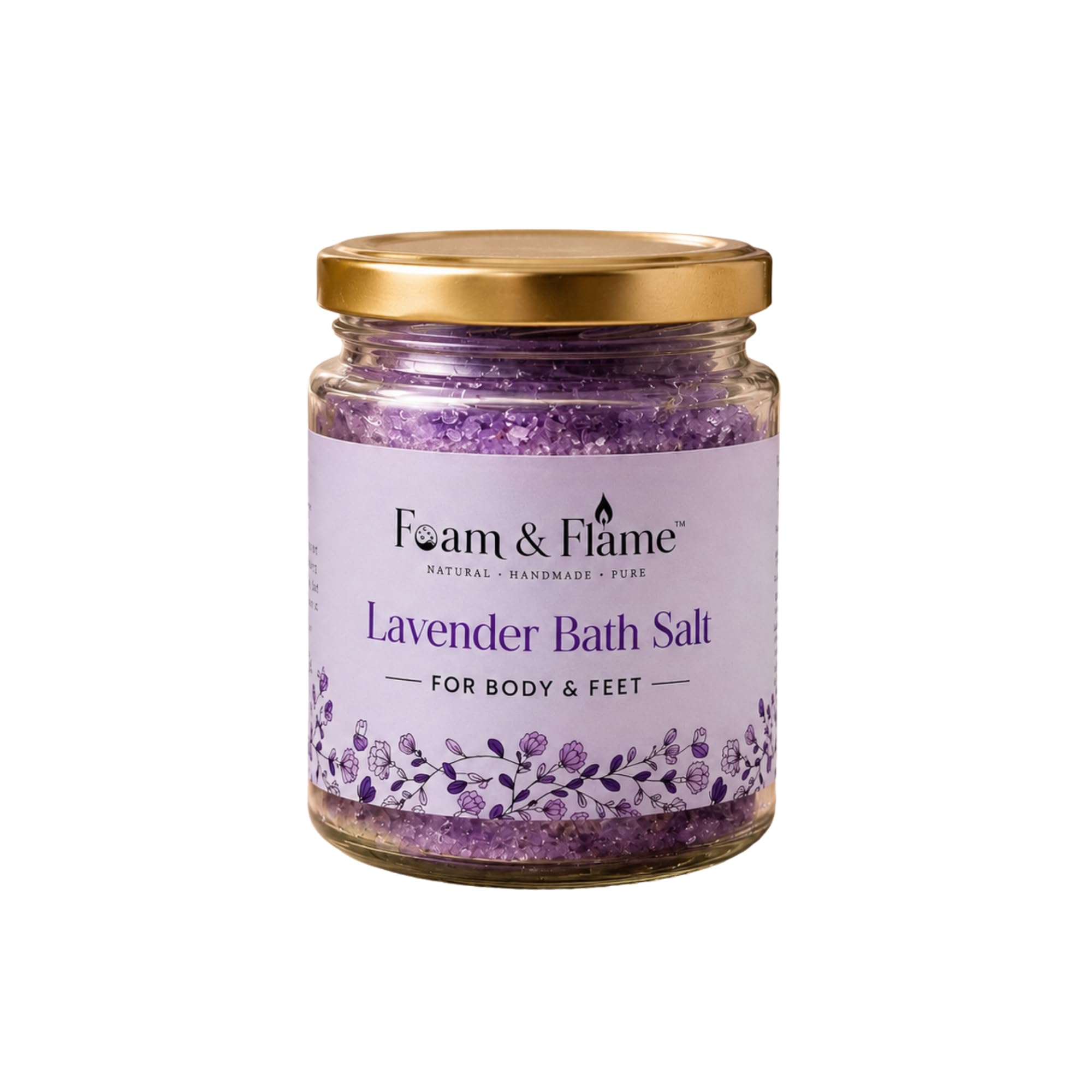 Lavender Bath Salt | Relaxing Spa Soak | 200g | Creates a relaxing spa-like bath experience while refreshing and soothing the body.-image-17