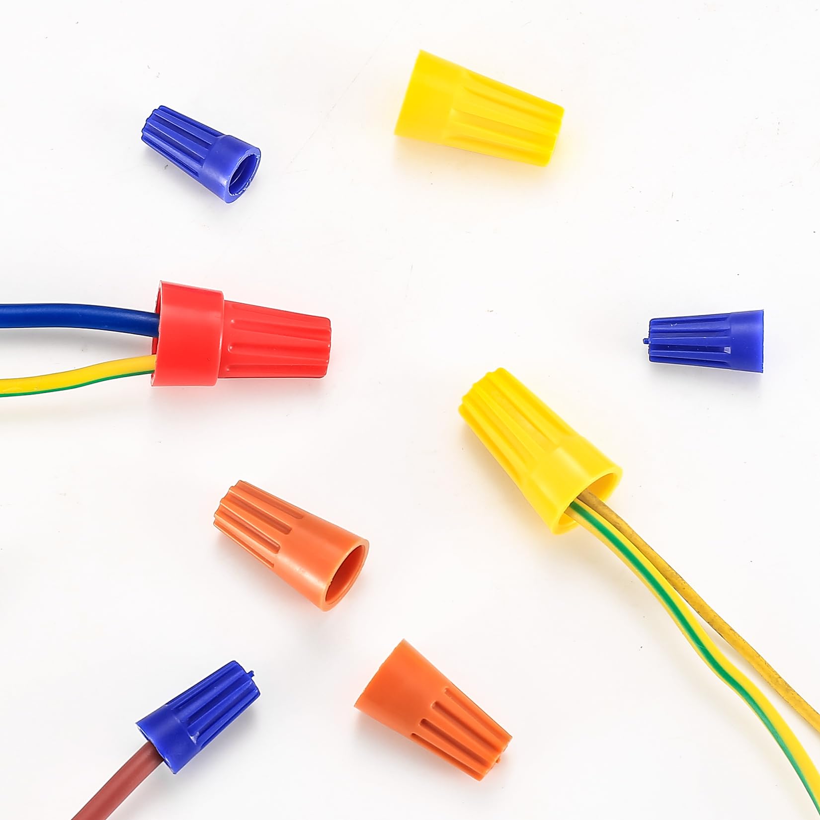 Amazon.co.jp: 180個 電線コネクターナット ツイスト電線コネクタ 