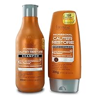 Vista 1 de Kit Forever Liss Champú y Acondicionador Cauter Restore Cauterization Capilar