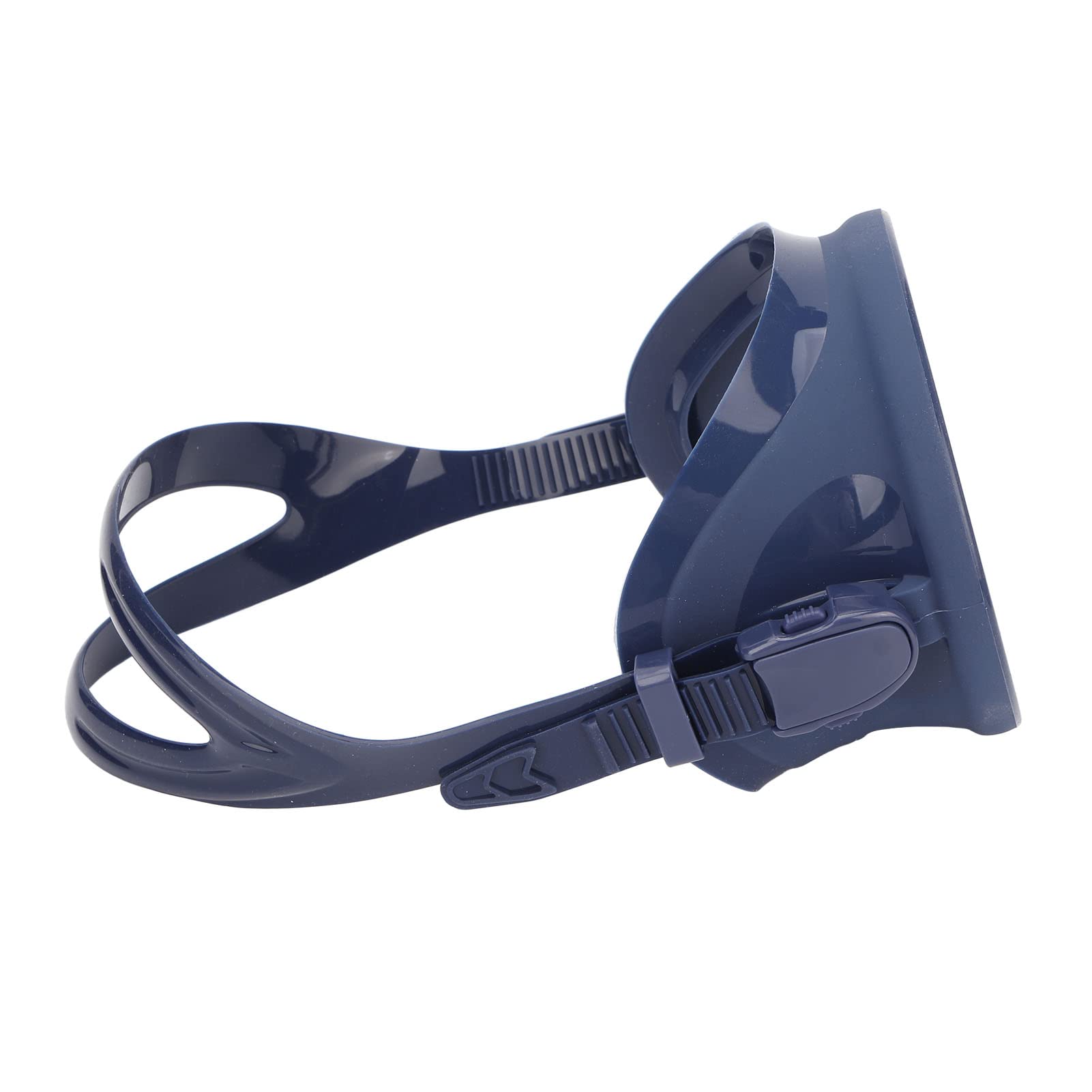 lyrlody Gafas de Snorkel, Gafas de Buceo, de Natación, Visión Ultra Ancha, Vidrio Templado, Silicona Líquida, Correa Ajustable, con Antivaho, Prevención de Fugas para Nadar y Hacer