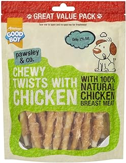 Armitage Chewy Chicken Twists 320Gm Value Pack Dog Treat