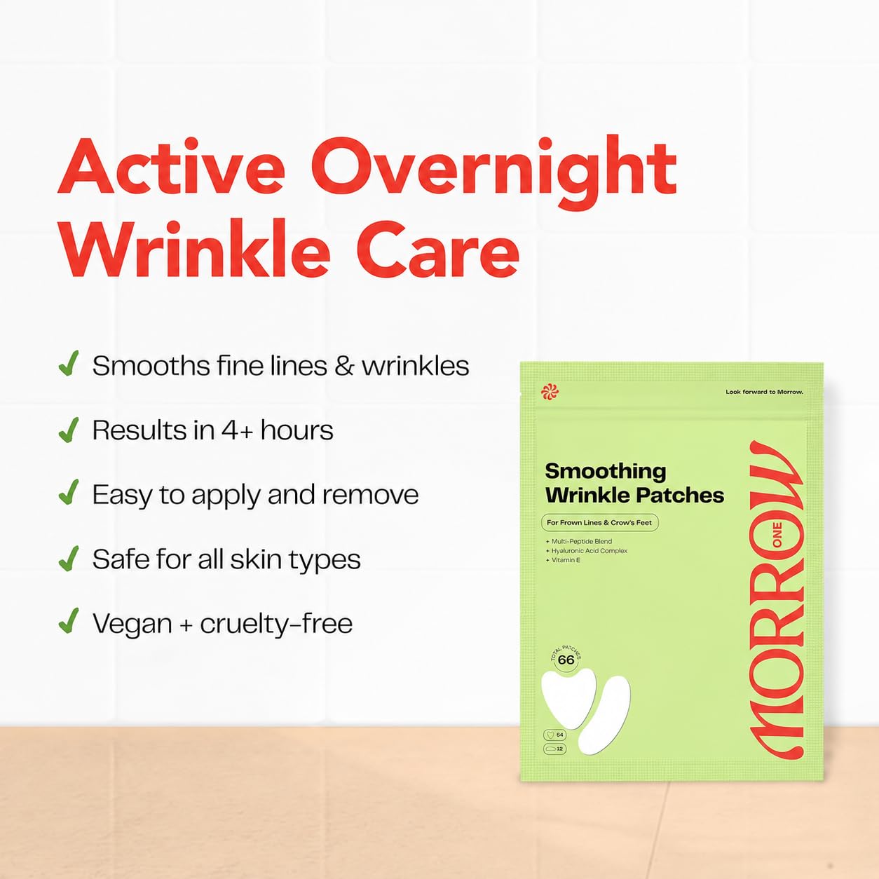 Morrow Wrinkle Patches - Reduce Fine Lines Overnight -3