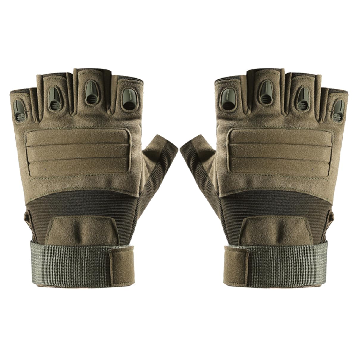 VANZACK 1Pair Outdoor Half Finger Gloves for Cycling and Mountaineering Skid Sports Gloves with Durable Material for Use for Winter Activities and Outdoor Adventures