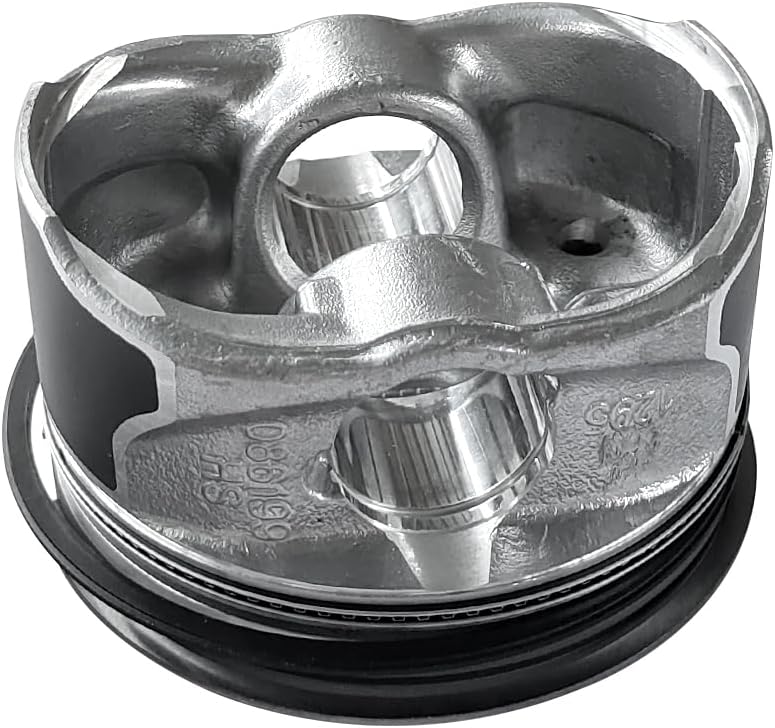 4 Set Pistons & Rings Kit Fits for Chevrolet Chevy Malibu Camaro Equinox GMC Terrain Buick Cadillac ATS XT5 2.0L, Replace 12652809, 12569638, 89018107