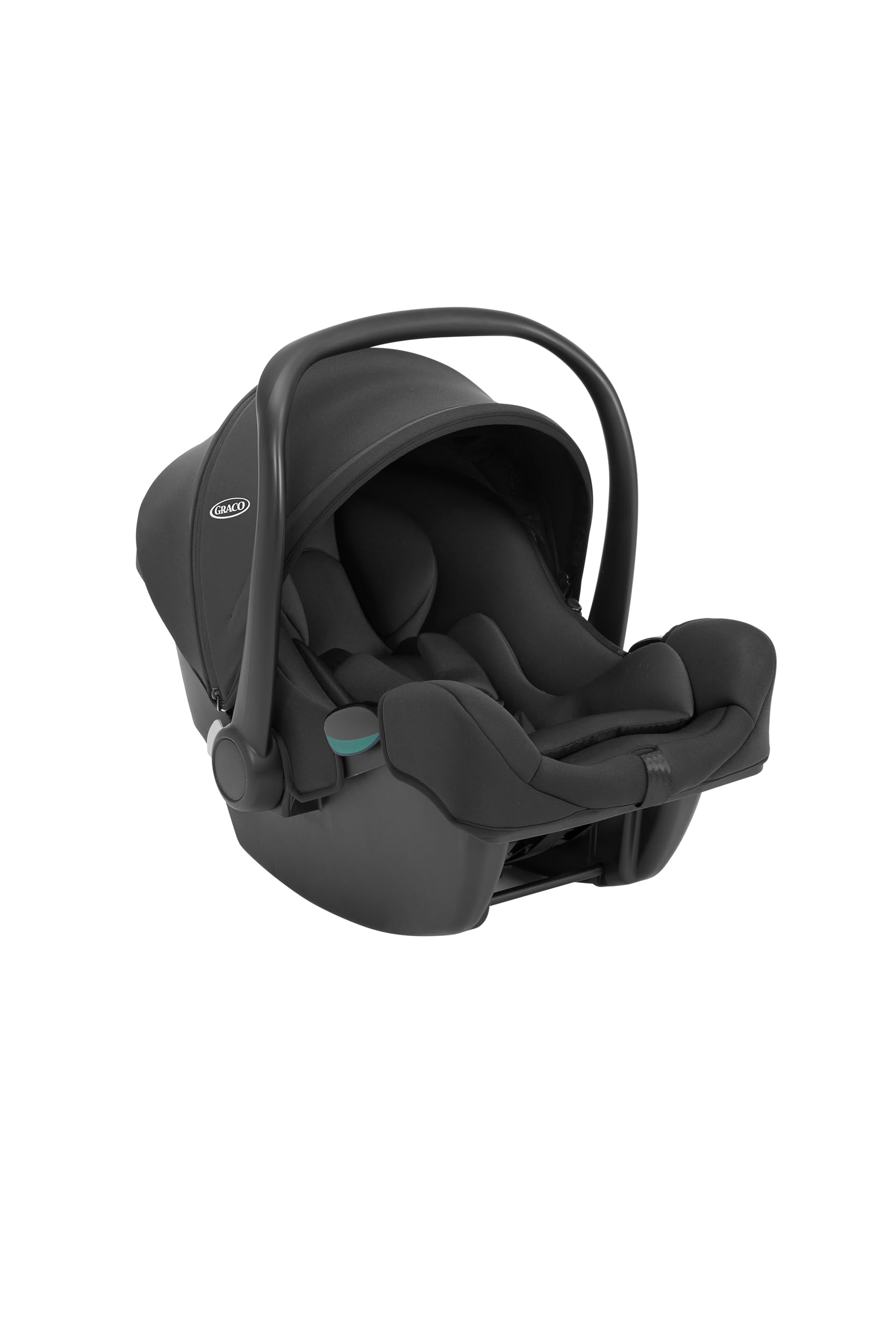 Graco - SnugLite™ 2 i-Size R129 Silla portabebés ligera, de 40 a 75 cm (desde el nacimiento hasta los 12 meses aprox.), compatible con las bases ISOFIX SnugLite y SnugTurn, color Midnight
