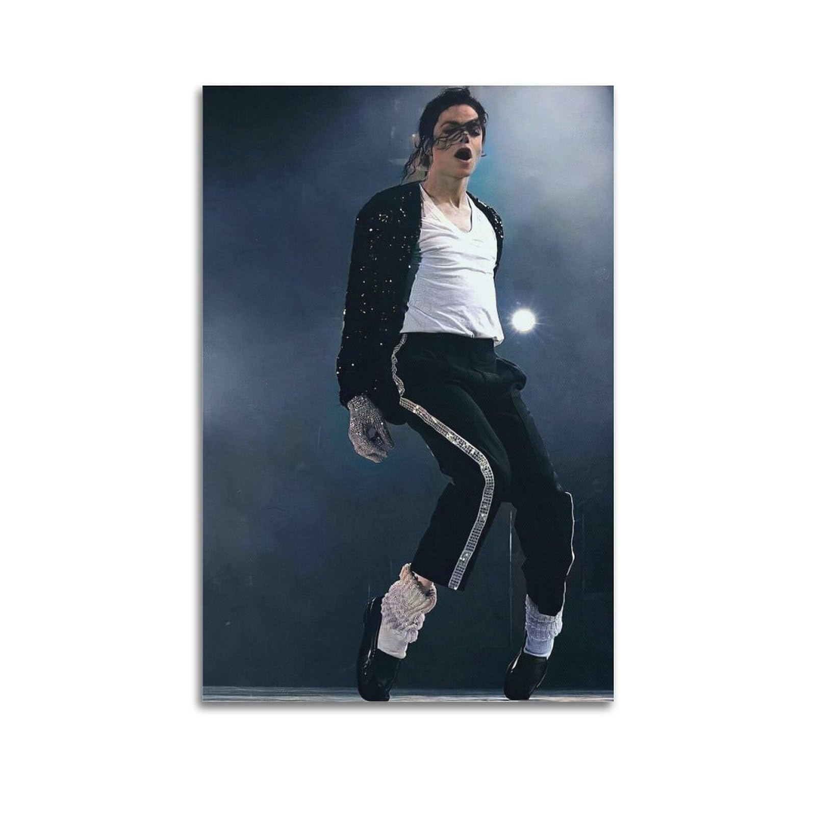 SHUPSY Poster de danse Michael Jackson - Impression sur toile