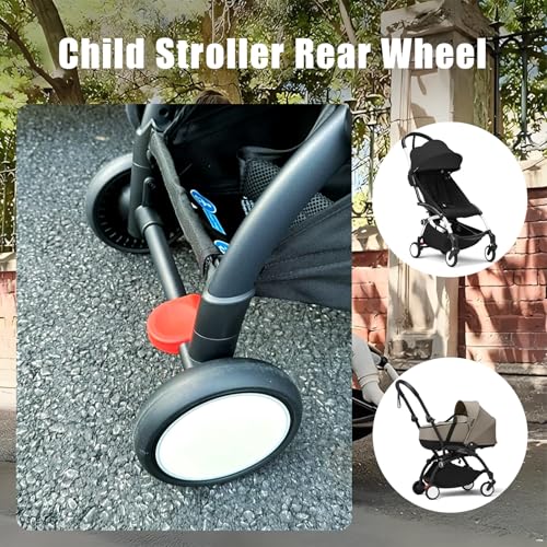 Roue de poussette pour bébé en caoutchouc Flylin : pièce arrière de rechange avec outils