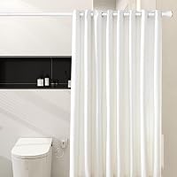 LOLYPOT Rozsdamentes Függönyrúd 85-183 cm Fúrás Nélküli Állítható Teleszkopos 7