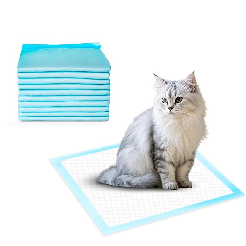 Forros Absorventes para Caixa de Areia de Gatos Zuqqony, 59,69 x 44,45 cm, 10 unidades