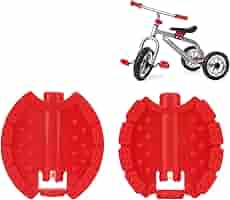 PAIR CHILDREN'S KIDDIES 1/2" BIKE PEDALS NON-SLIP SUIT OPC ONE PIECE CRANK PINK