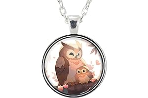 Owl Jewelry for Owl Lovers, Sterling Silver "Day of the Owl" Necklace