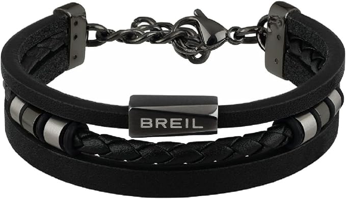 Enkelbandje Strass 24 Cm | Zilverkleurig,zwart | Dames | 5.46 gr. | t.w