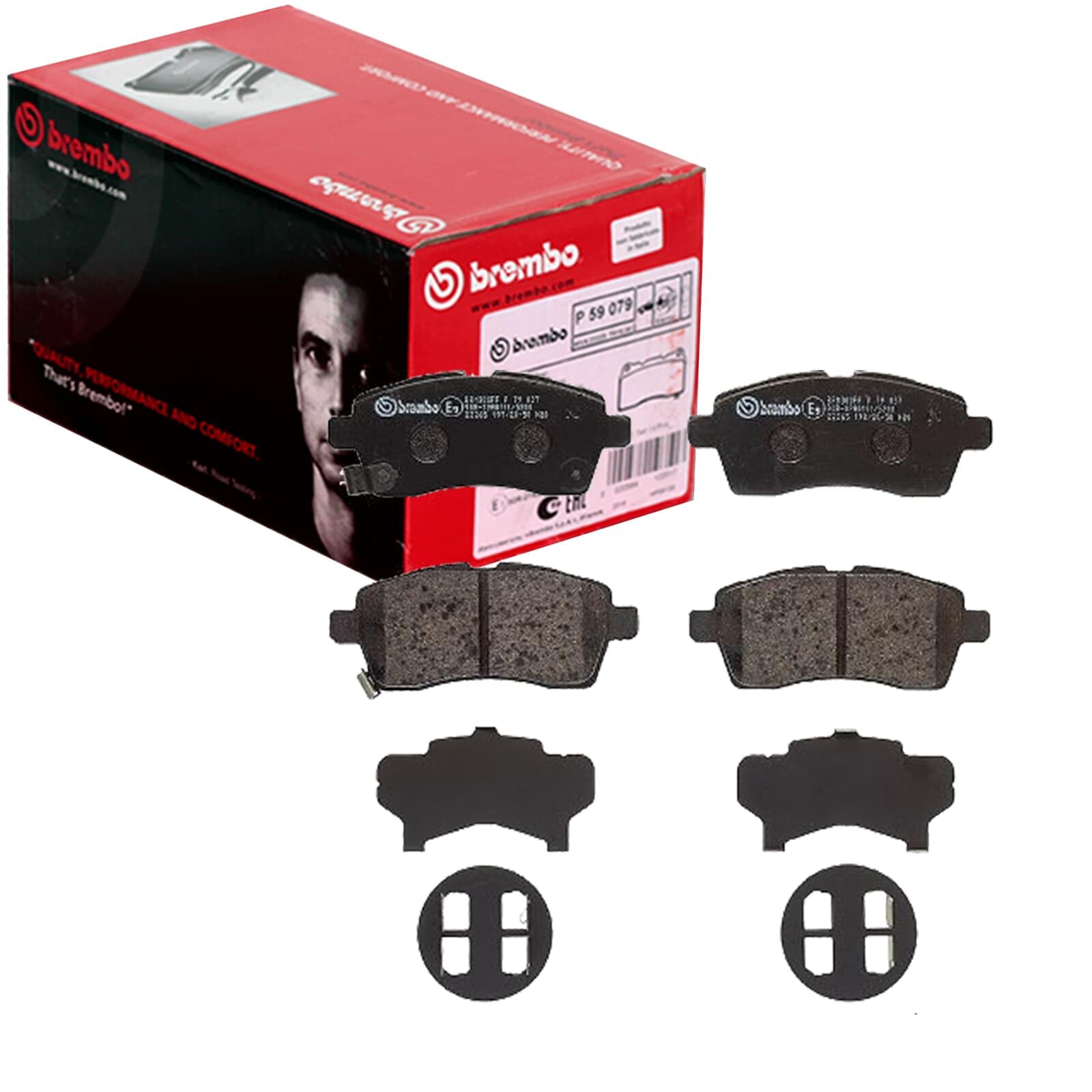 Zestaw Klocków Hamulcowych BREMBO P 79 037 przód