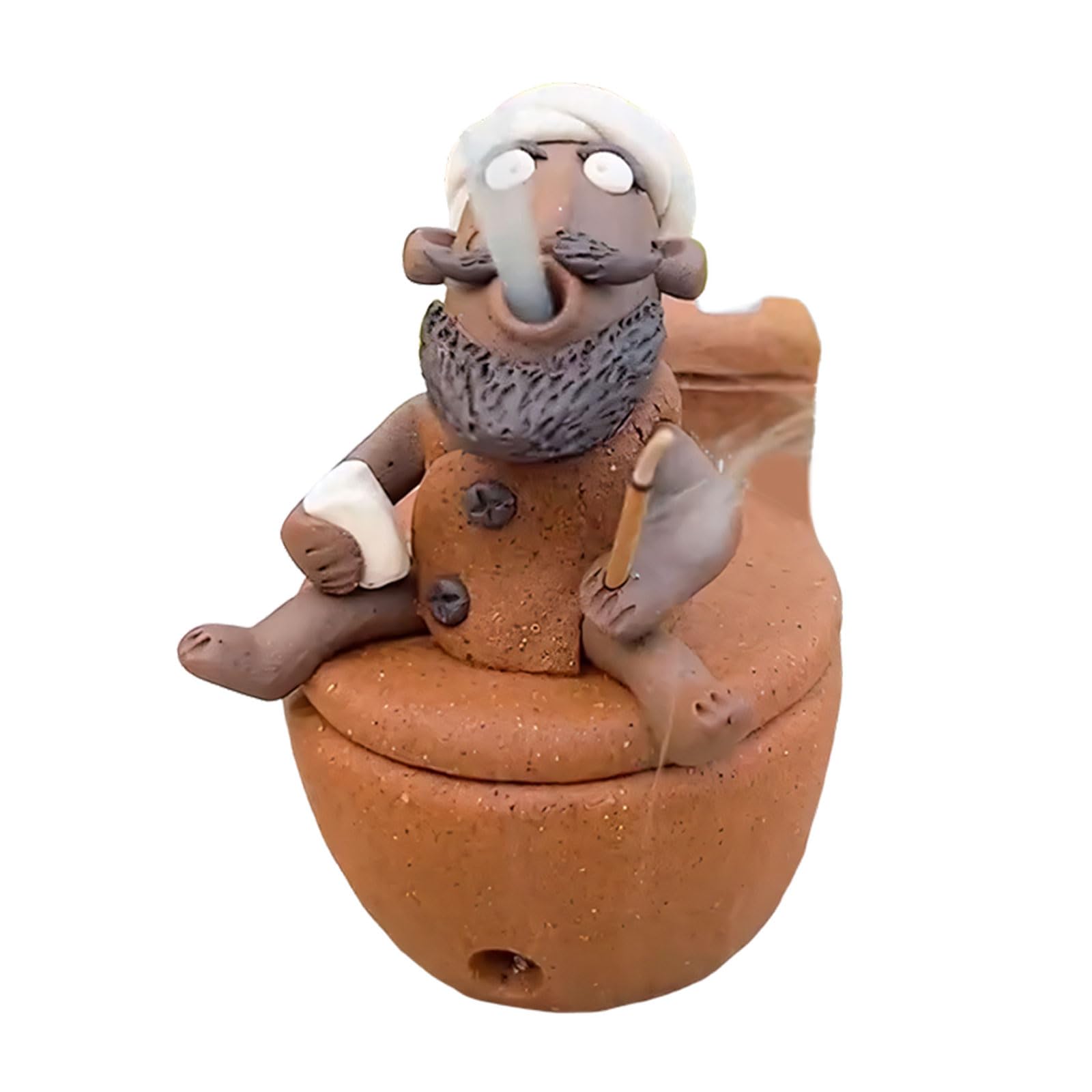Zbiianxer C Resin Bathroom Figurine Incenses Burners Tabletop Display Decorative Ornament For Modern Interior Styling Gift Reative Resin Sculpture