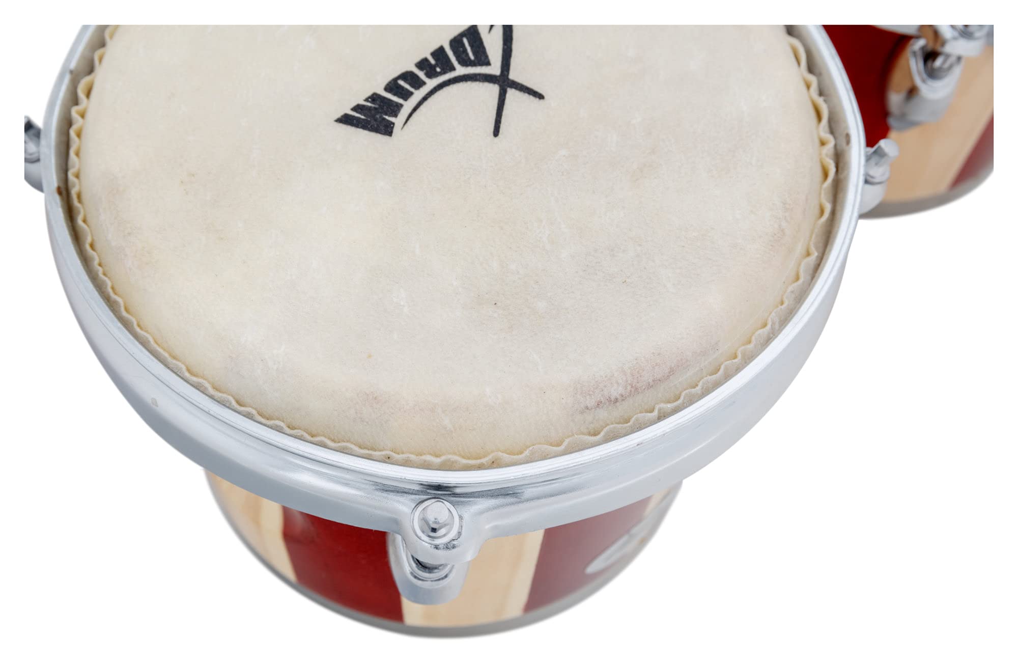 Bonghi World Rhythm In Rovere - 6" E 7", Con Custodia, Per Principianti E Musicisti - Foto 4