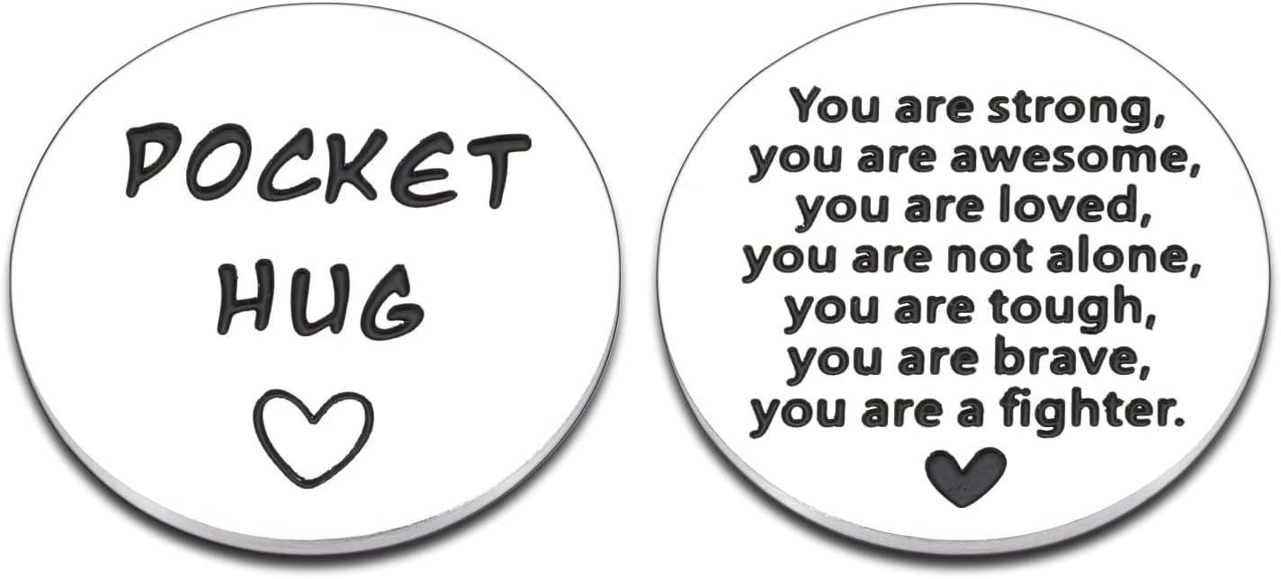 Pocket Hug Token Stocking Stuffers for Women Men Teens Girl