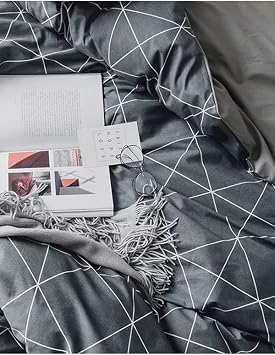 Mulberry Pandora Duvet Cover Set Single Gray 160 * 220