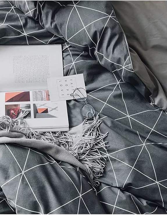 Mulberry Pandora Duvet Cover Set Single Gray 160 * 220