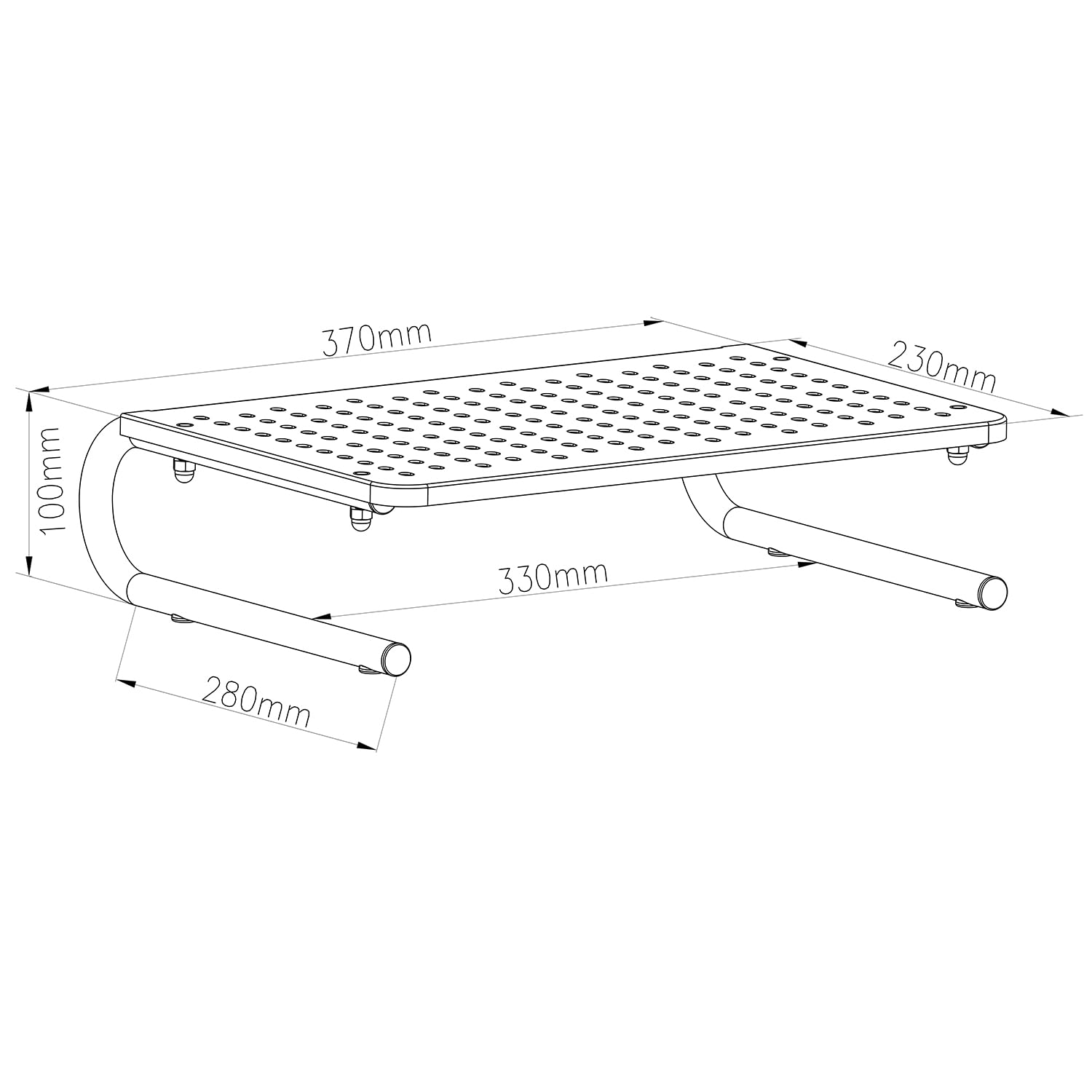 Support Maclean pour Moniteur/Ordinateur Portable 13-32" MC-948